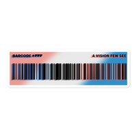 Infamous Barcode Sticker