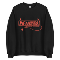 Infamous Monster Logo Sweatshirt Red