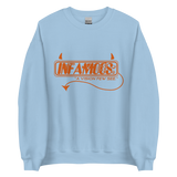 Infamous Monster Logo Sweatshirt Orange