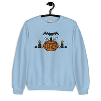 Infamous LUCK Pumpkin Logo Sweater