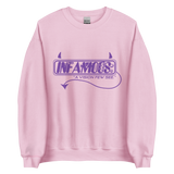 Infamous Monster Logo Sweatshirt Purple