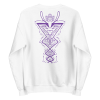 Infamous Monster Logo Sweatshirt Purple