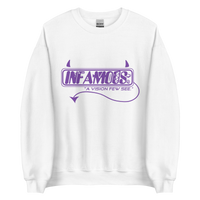 Infamous Monster Logo Sweatshirt Purple