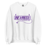 Infamous Monster Logo Sweatshirt Purple