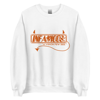 Infamous Monster Logo Sweatshirt Orange