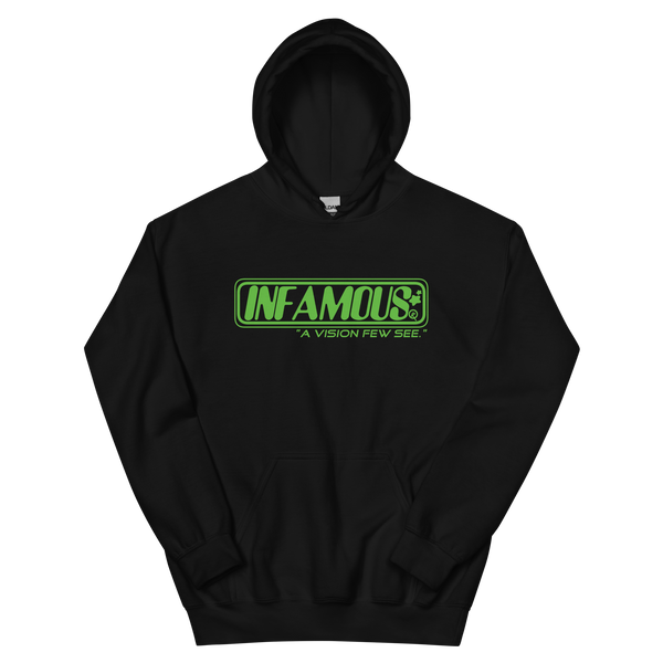 Infamous Logo Slime Green Hoodie