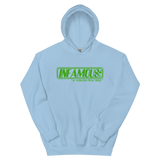 Infamous Logo Slime Green Hoodie
