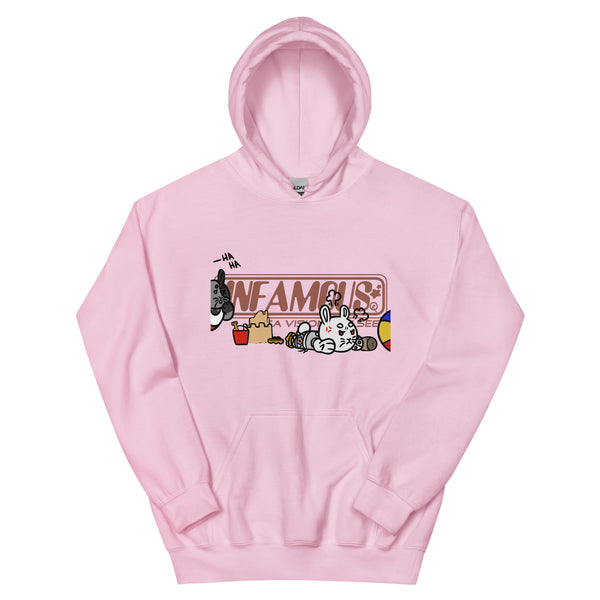 "Beach Days" Infamous Logo Hoodie