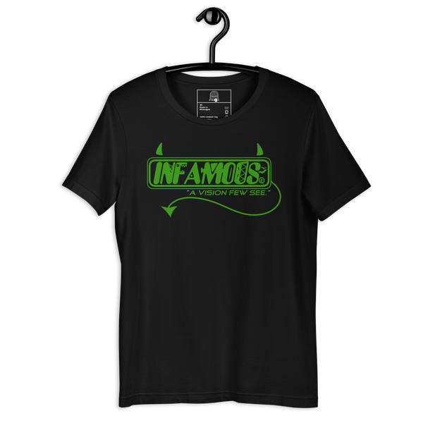 Infamous Monster Logo t-shirt Green