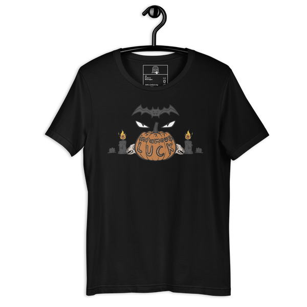 Infamous LUCK Pumpkin Logo t-shirt