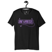 Infamous Monster Logo t-shirt Purple