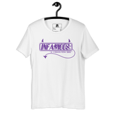 Infamous Monster Logo t-shirt Purple